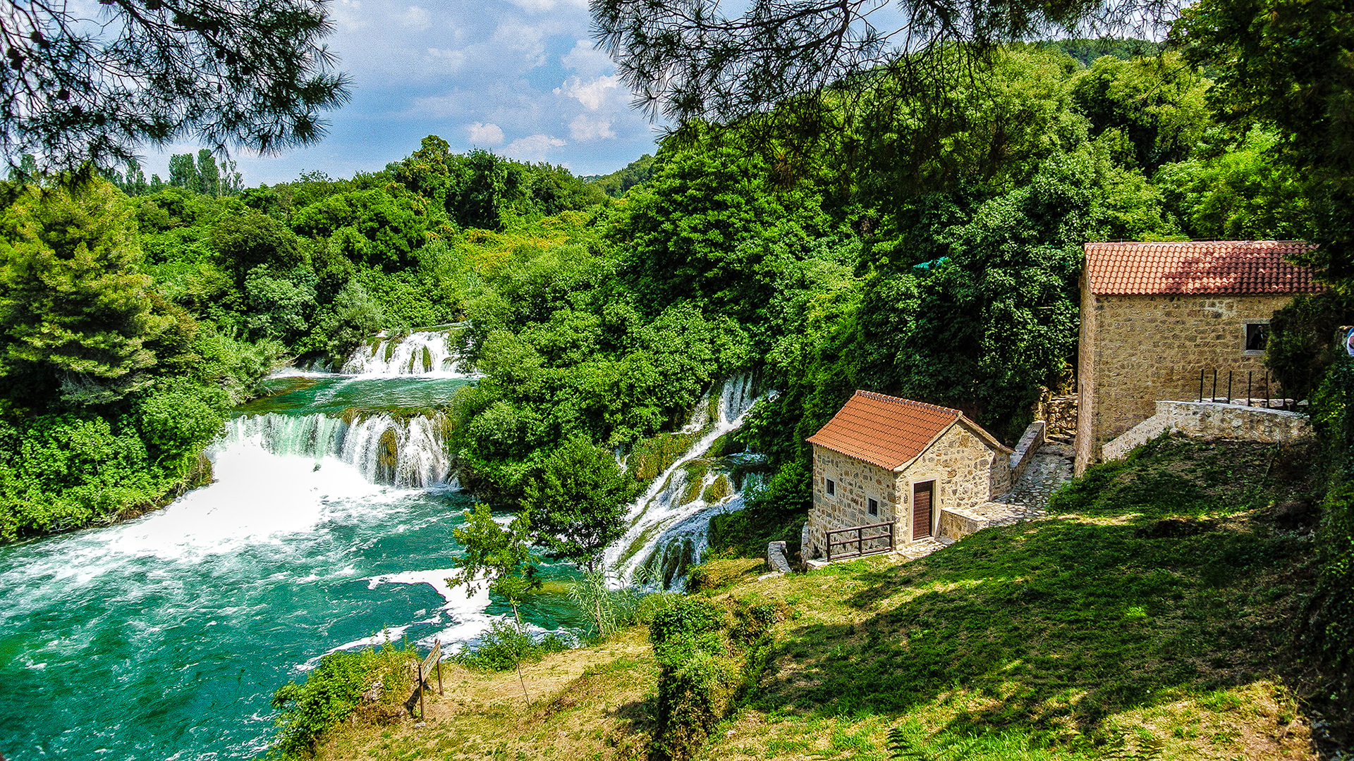 krka waterfall sibenik primosten 2