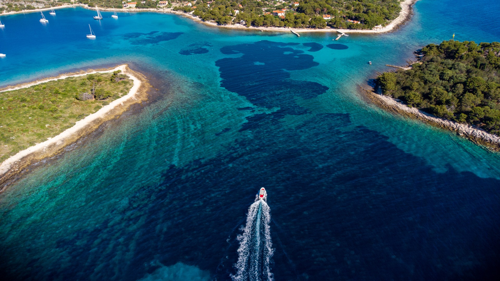 blue lagoon trogir speedboat trip