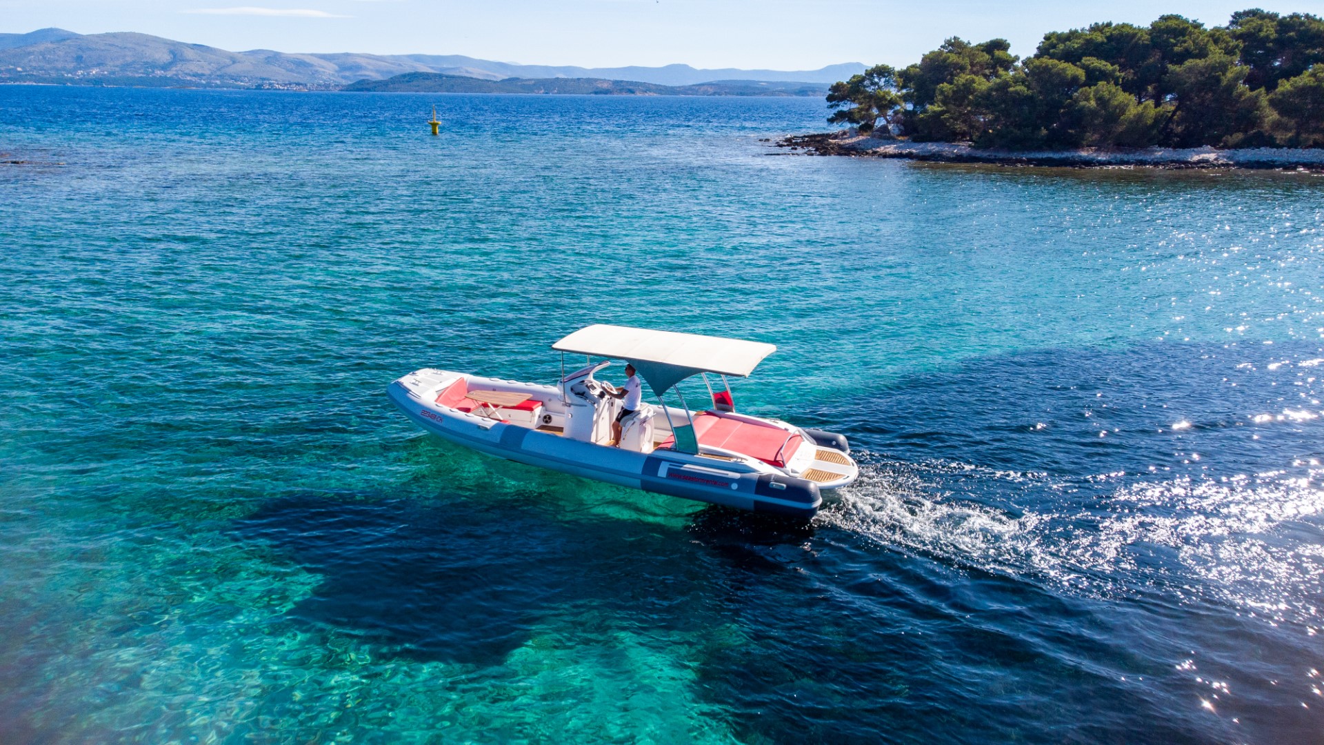 blue lagoon trogir speedboat trip